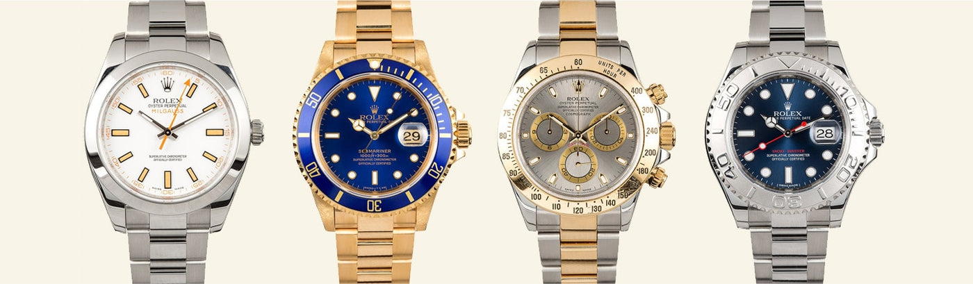 Pre-Owned Rolex watches
