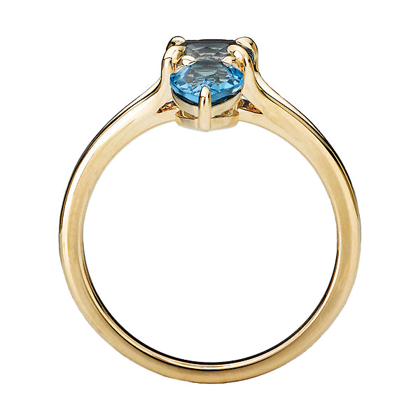 Split Shank Gemstone Ring