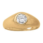 18K White Gold 1 ct tw Solitaire Diamond Ring