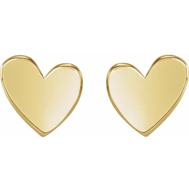 Heart Stud Kohl's 14k Gold Stud Earrings KAY JEWELERS 40