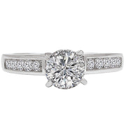 Classic Semi-Mount Diamond Ring