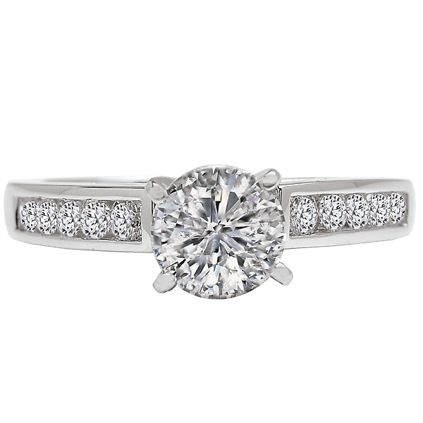 Classic Semi-Mount Diamond Ring