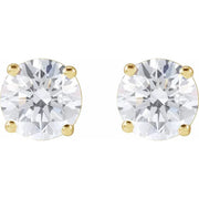 Lab-Grown Diamond Studs in 14K Gold