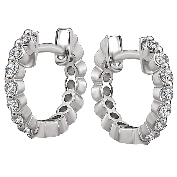 Ladies Fashion Diamond Earrings