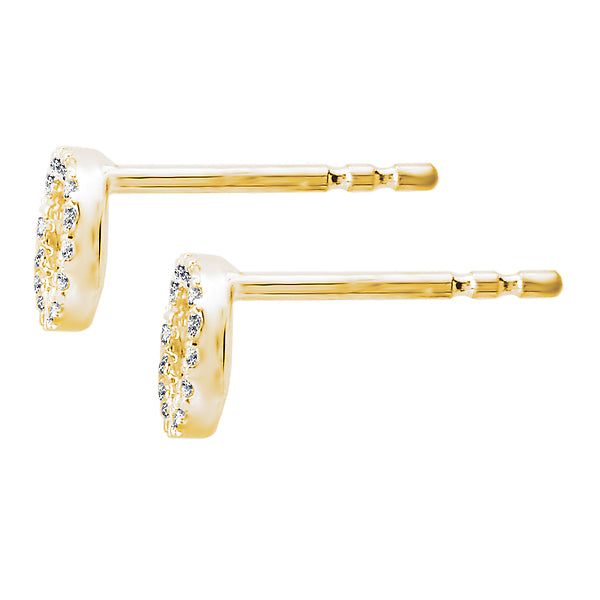 Ladies Fashion Diamond Halo Earrings