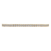 Ladies Fashion Diamond Flexible Bangle Bracelet