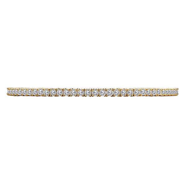 Ladies Fashion Diamond Flexible Bangle Bracelet