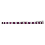 Ladies Fashion Diamond and Gemstone Bracelet