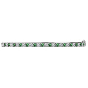 Ladies Fashion Diamond and Gemstone Bracelet