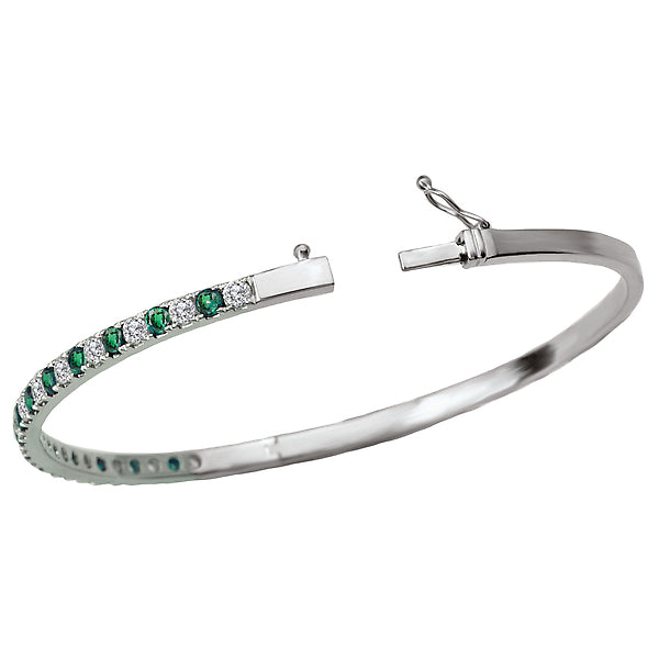 Ladies Fashion Diamond and Gemstone Bracelet