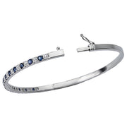 Ladies Diamond Hinged Bangle