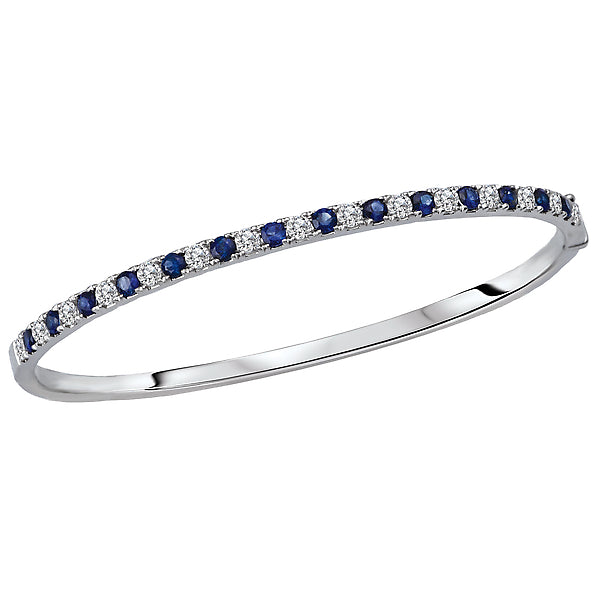 Ladies Diamond Hinged Bangle