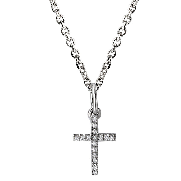 Diamond Cross Pendant