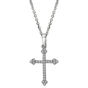 Diamond Cross Pendant