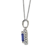 Ladies Fashion Diamond and Gemstone Pendant