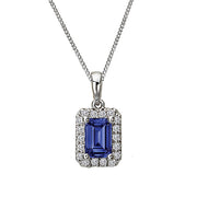 Ladies Fashion Diamond and Gemstone Pendant