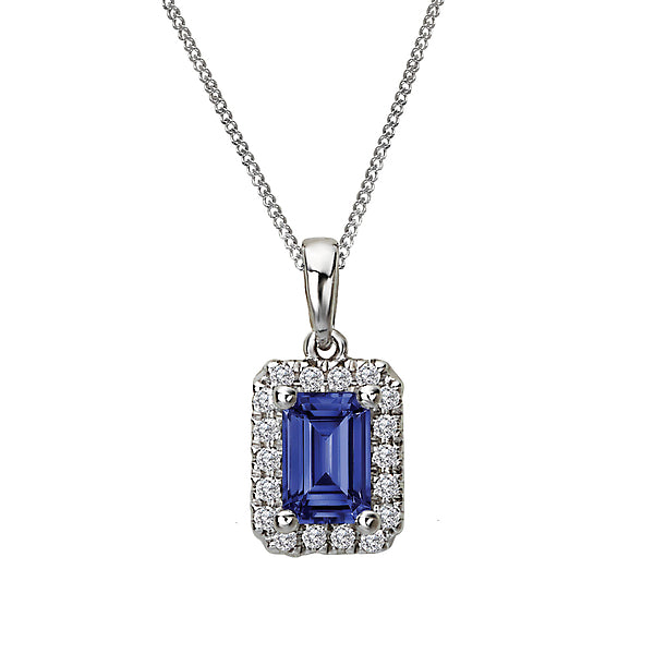 Ladies Fashion Diamond and Gemstone Necklace