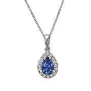 Ladies Fashion Diamond and Gemstone Pendant