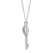 Diamond Key Necklace