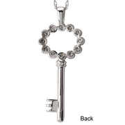 Diamond Key Necklace