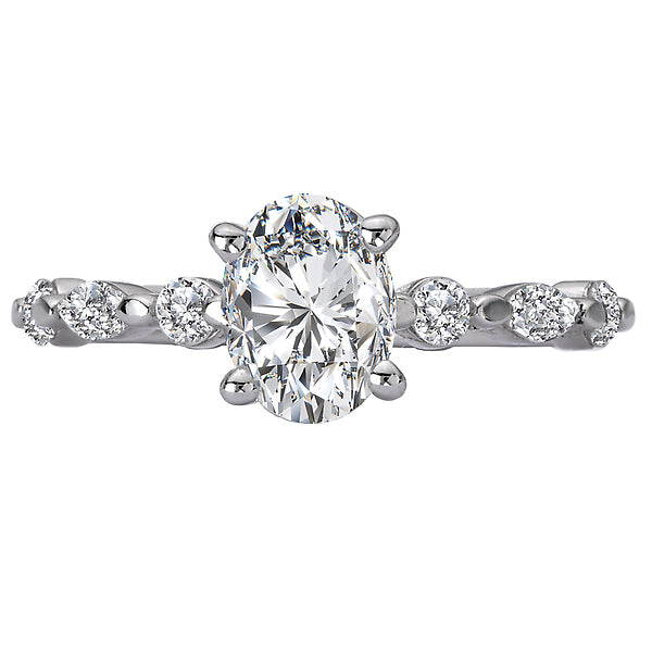 Classic Semi-Mount Diamond Ring