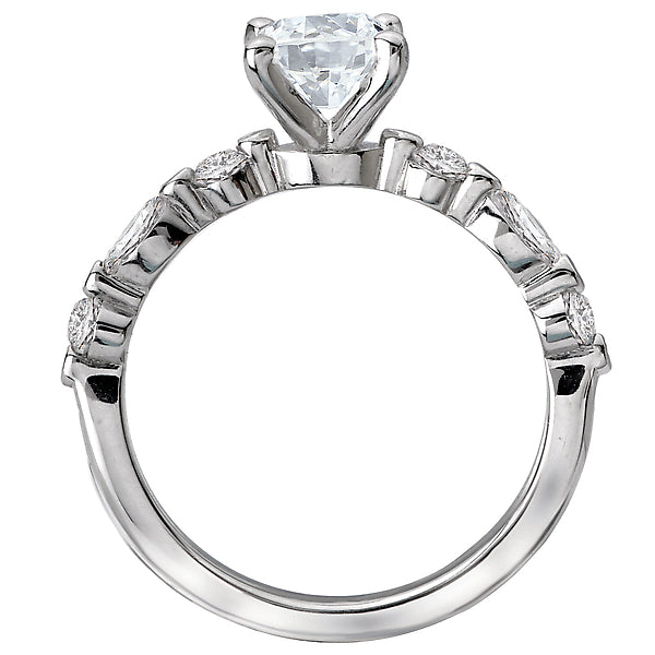 Classic Semi-Mount Diamond Ring