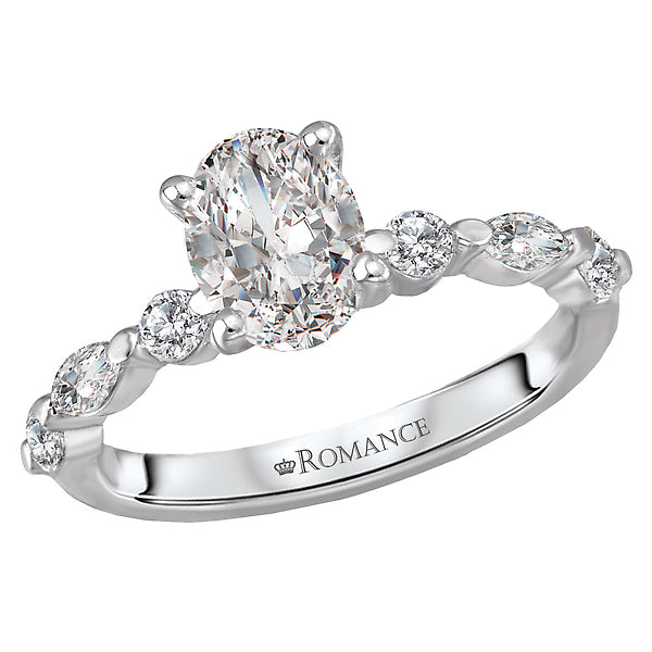 Classic Semi-Mount Diamond Ring