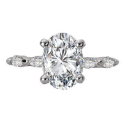 Semi-Mount Diamond Engagement Ring