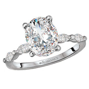 Semi-Mount Diamond Engagement Ring