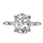 Semi-Mount Diamond Engagement Ring