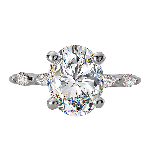 Semi-Mount Diamond Engagement Ring