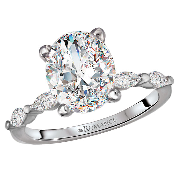 Semi-Mount Diamond Engagement Ring