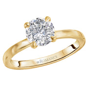 Diamond Semi-Mount Engagement Ring