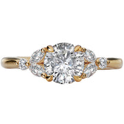 Diamond Semi-Mount Engagement Ring