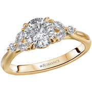 Diamond Semi-Mount Engagement Ring