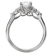 Diamond Semi-Mount Engagement Ring