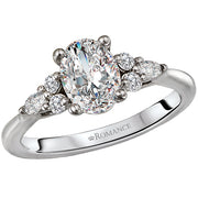 Diamond Semi-Mount Engagement Ring