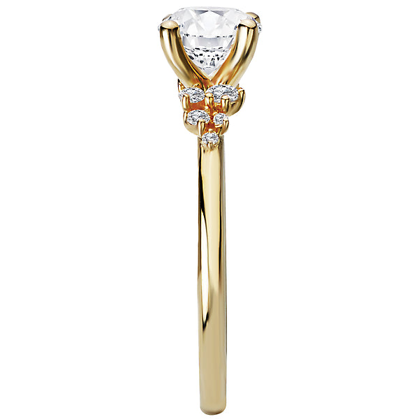 Diamond Semi-Mount Engagement Ring