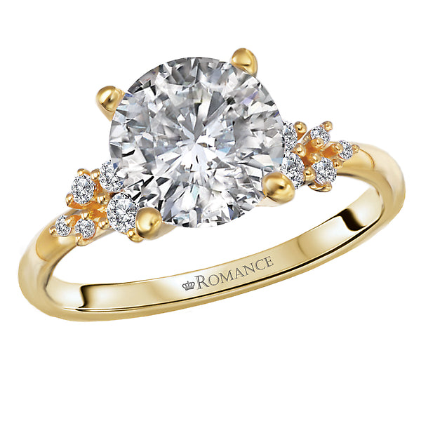 Semi-Mount Diamond Engagement Ring