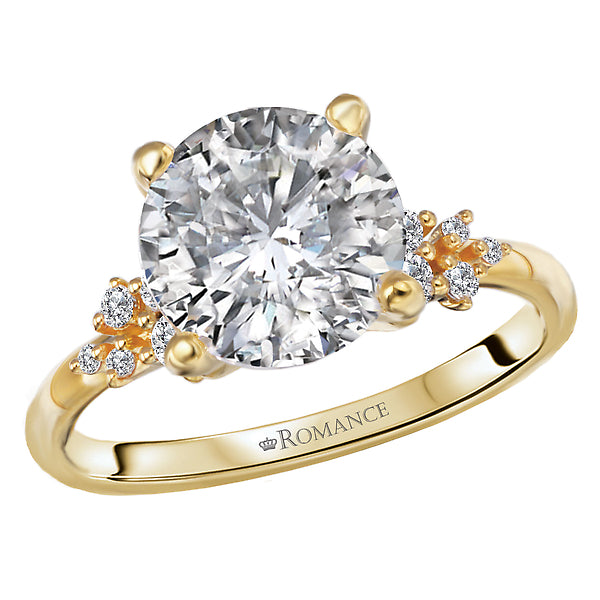 Semi-Mount Diamond Engagement Ring