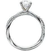 Semi-Mount Diamond Engagement Ring