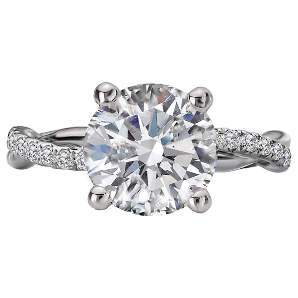 Semi-Mount Diamond Engagement Ring