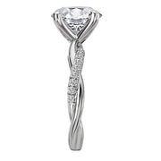 Semi-Mount Diamond Engagement Ring