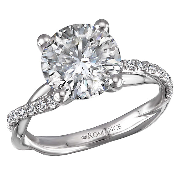 Semi-Mount Diamond Engagement Ring