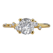 Diamond Semi-Mount Engagement Ring