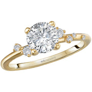 Diamond Semi-Mount Engagement Ring