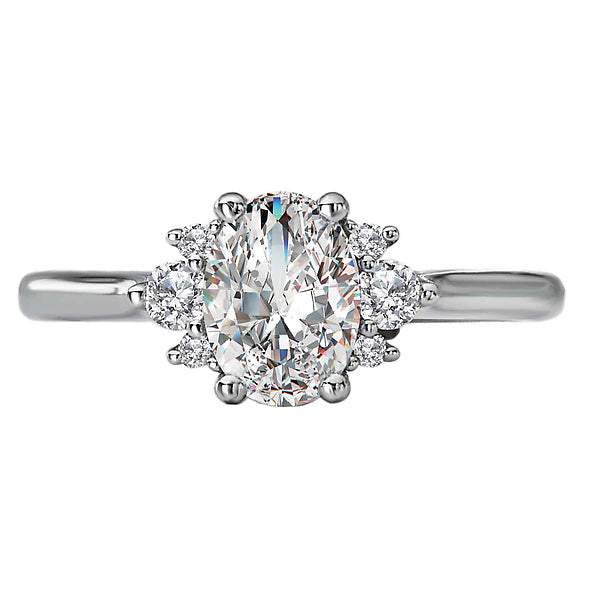 Semi-Mount Diamond Engagement Ring