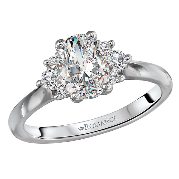 Semi-Mount Diamond Engagement Ring