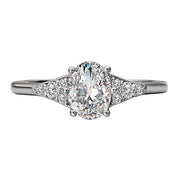 Semi-Mount Diamond Engagement Ring