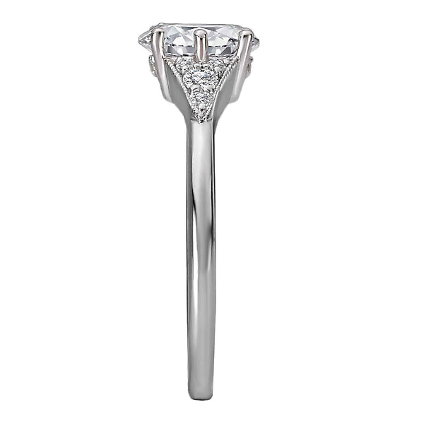 Semi-Mount Diamond Engagement Ring